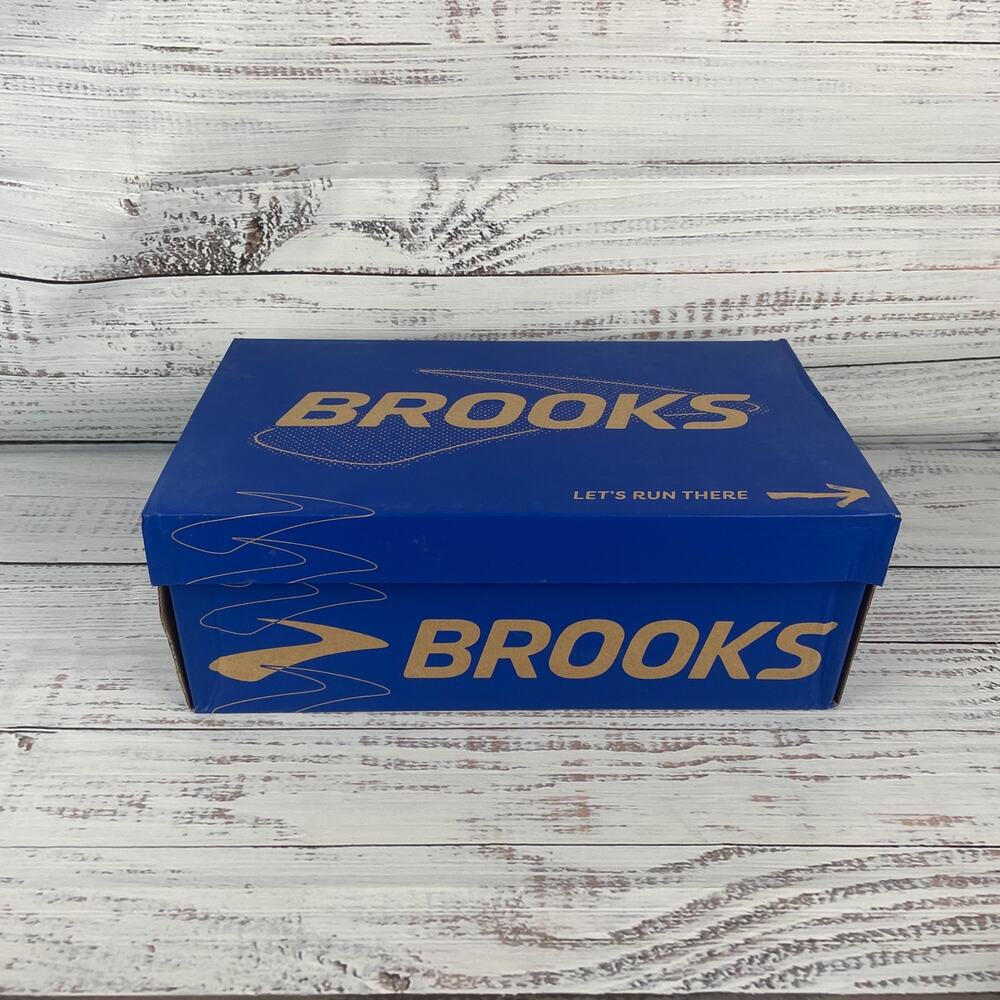 Brooks Adrenaline GTS 25 Mens Sz 11D Running Shoes Primer Grey Ebony Jasmin Yell - Picture 10 of 11